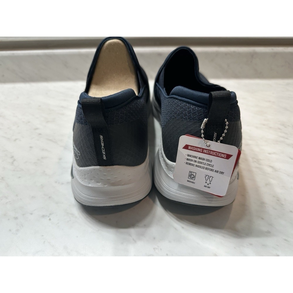 Skechers Arch Fit Banlin Slip-On Sneakers Navy Men's 15 Extra Wide New - Picture 6 of 6